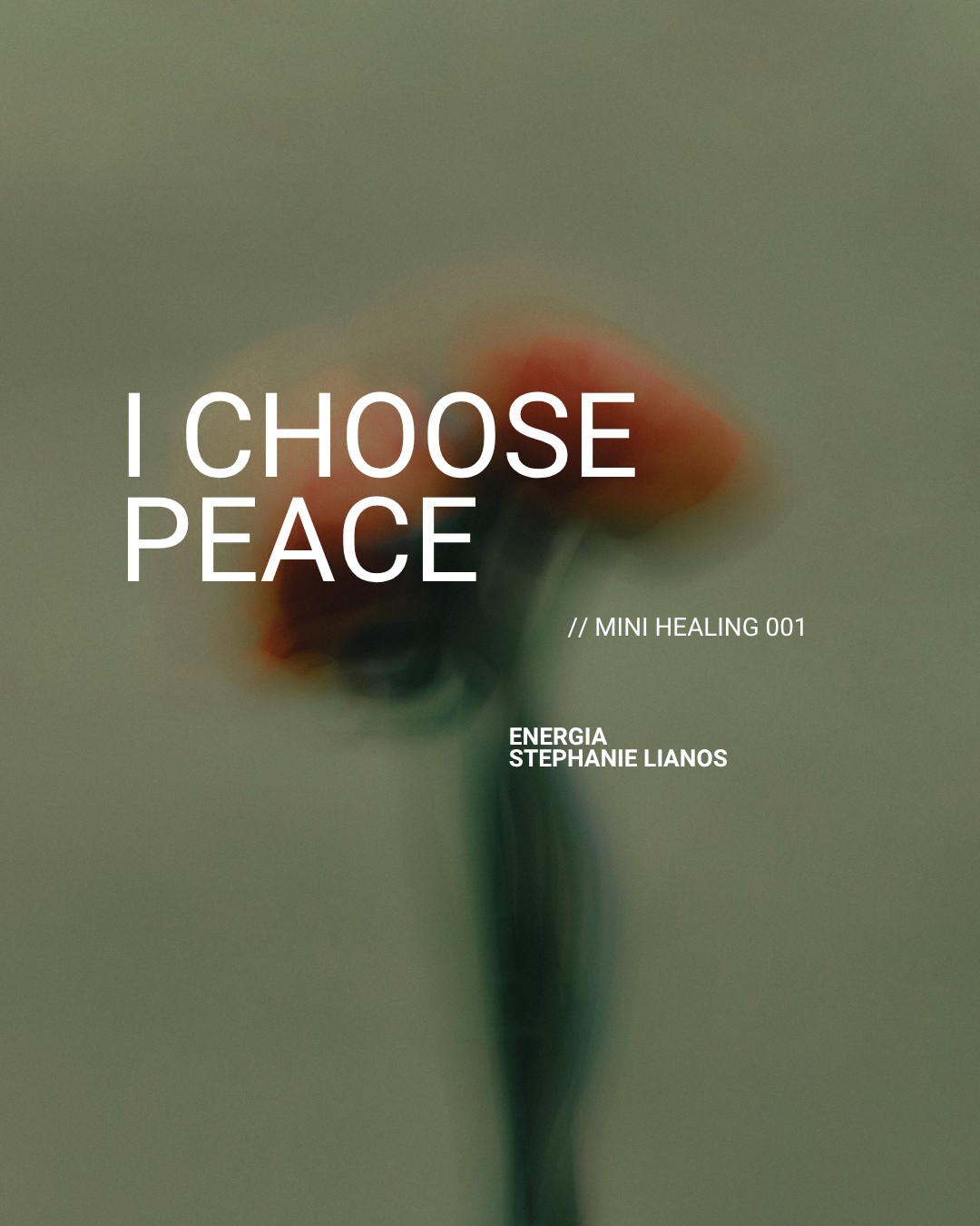 I Choose Peace